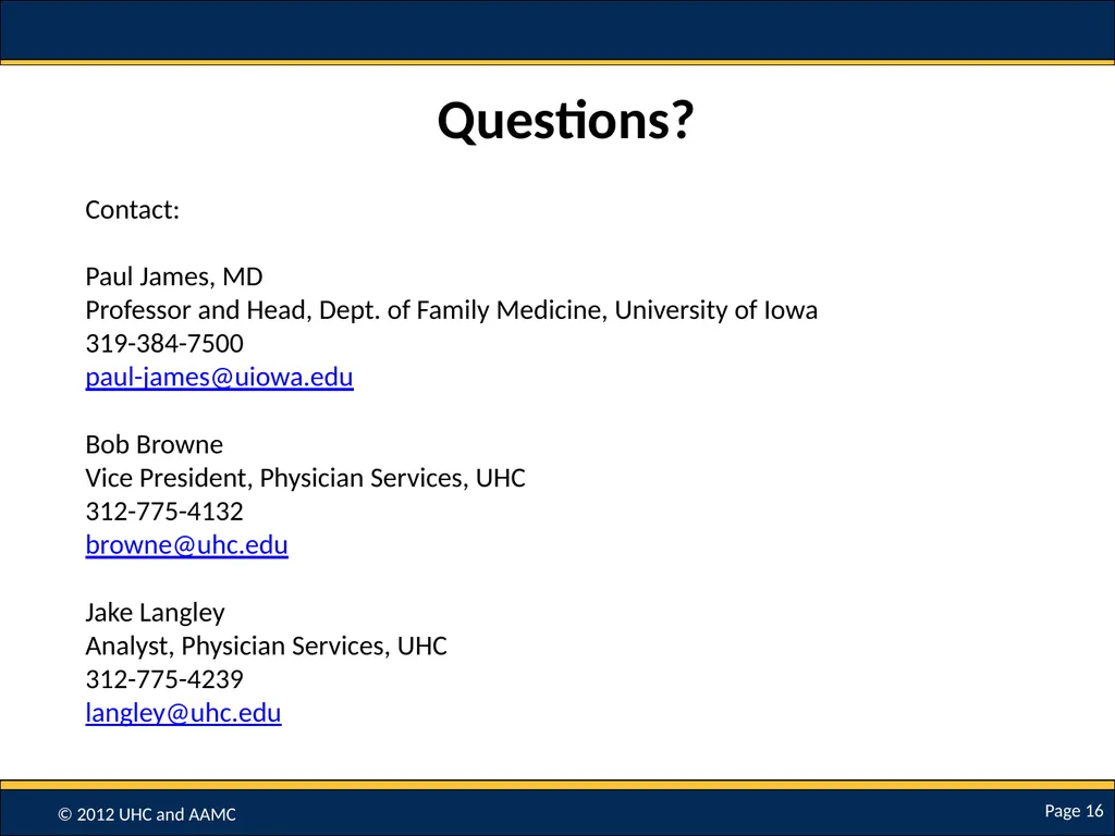 Using Data to Develop Practice Setting-Specific - slide 16 of 16
