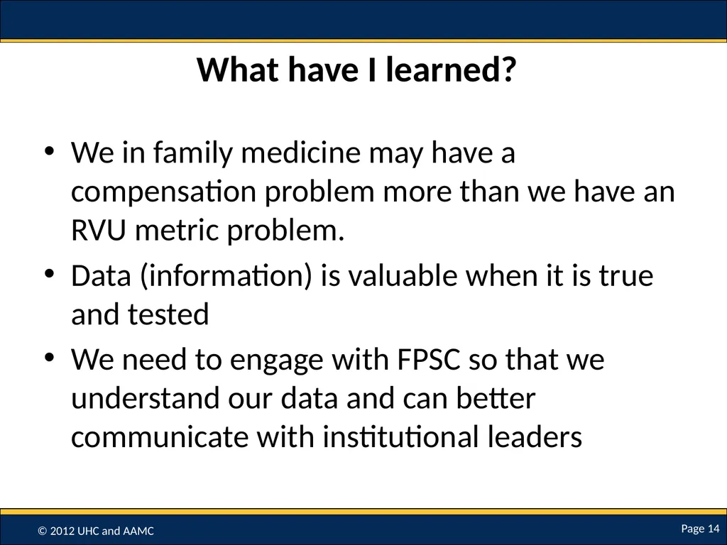Using Data to Develop Practice Setting-Specific - slide 14 of 16