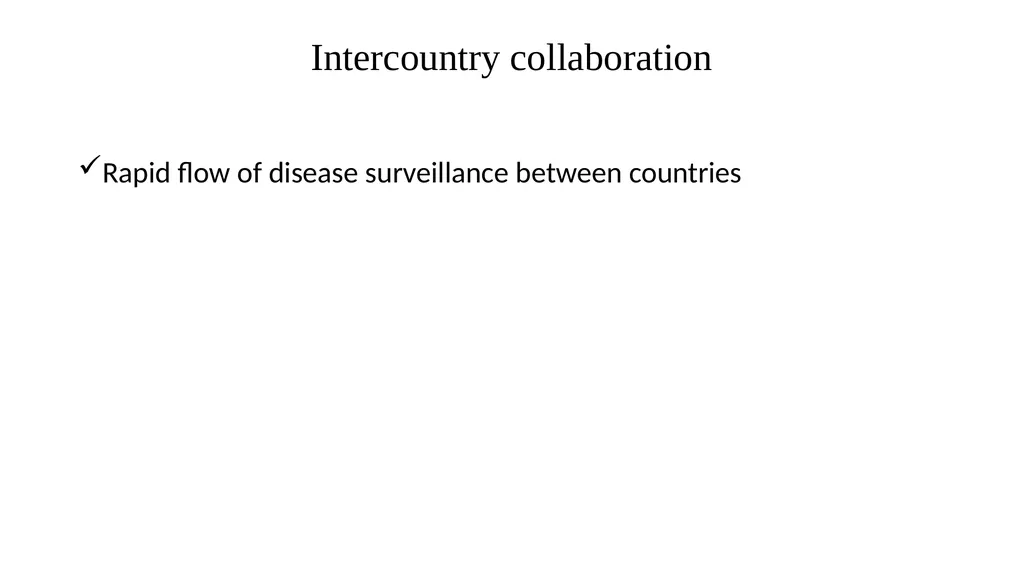 Introduction to emerging and re-emerging - slide 18 of 22