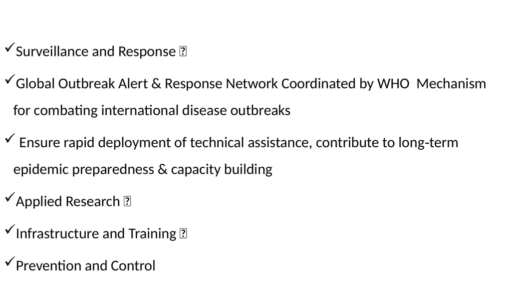 Introduction to emerging and re-emerging - slide 21 of 22