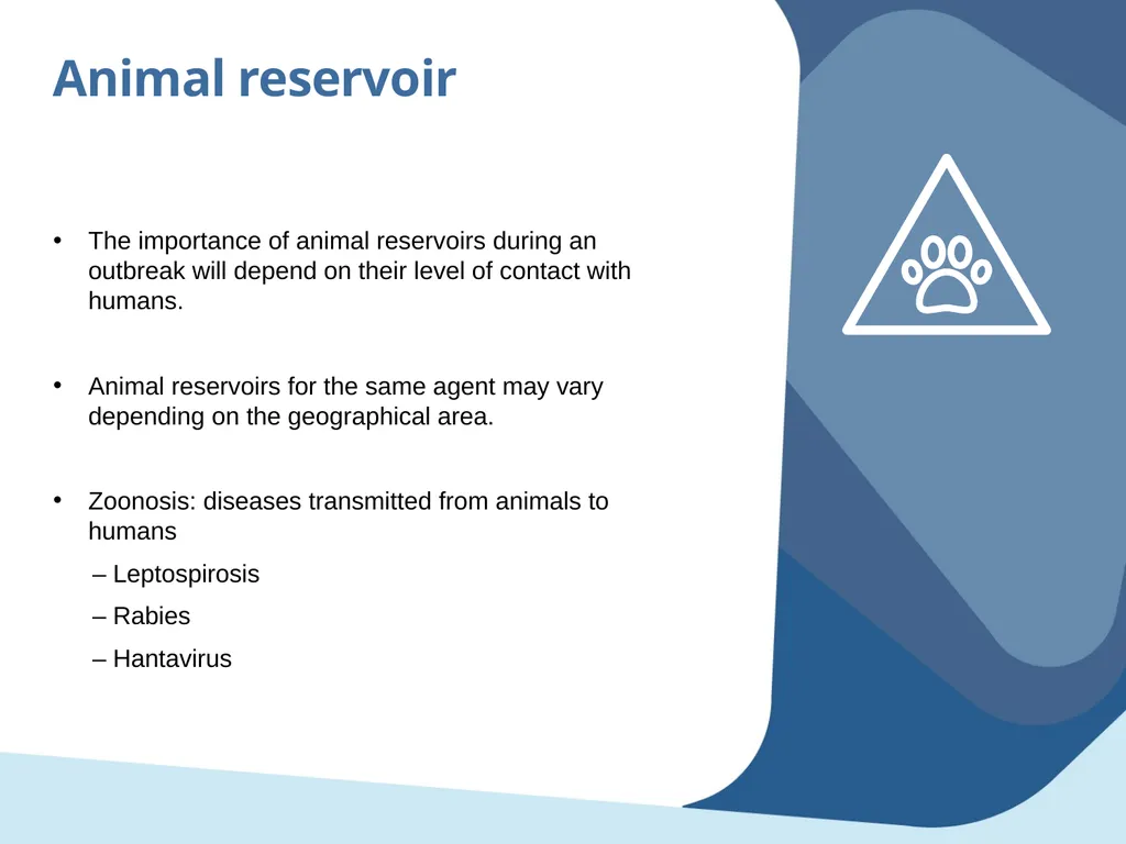 Chain of transmission Objectives Review basic - slide 40 of 43