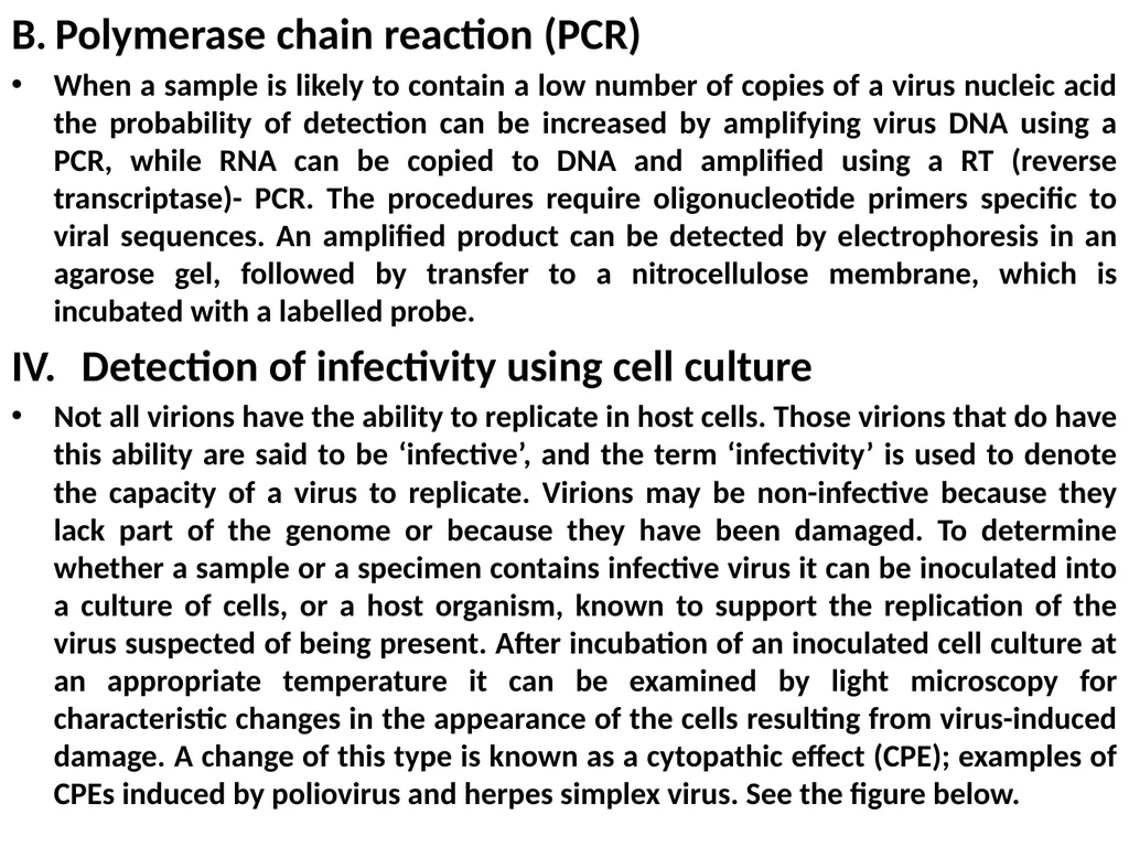 Lecture Three Methods in virology Methods used in - slide 13 of 15