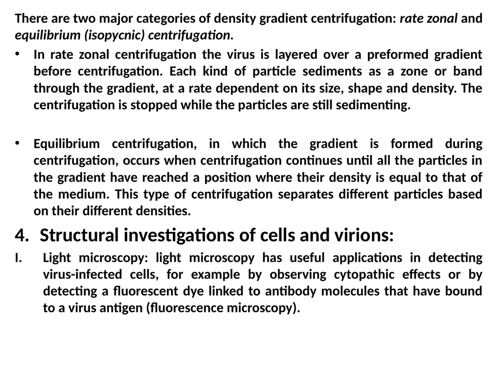 Lecture Three Methods in virology Methods used in - slide 6 of 15