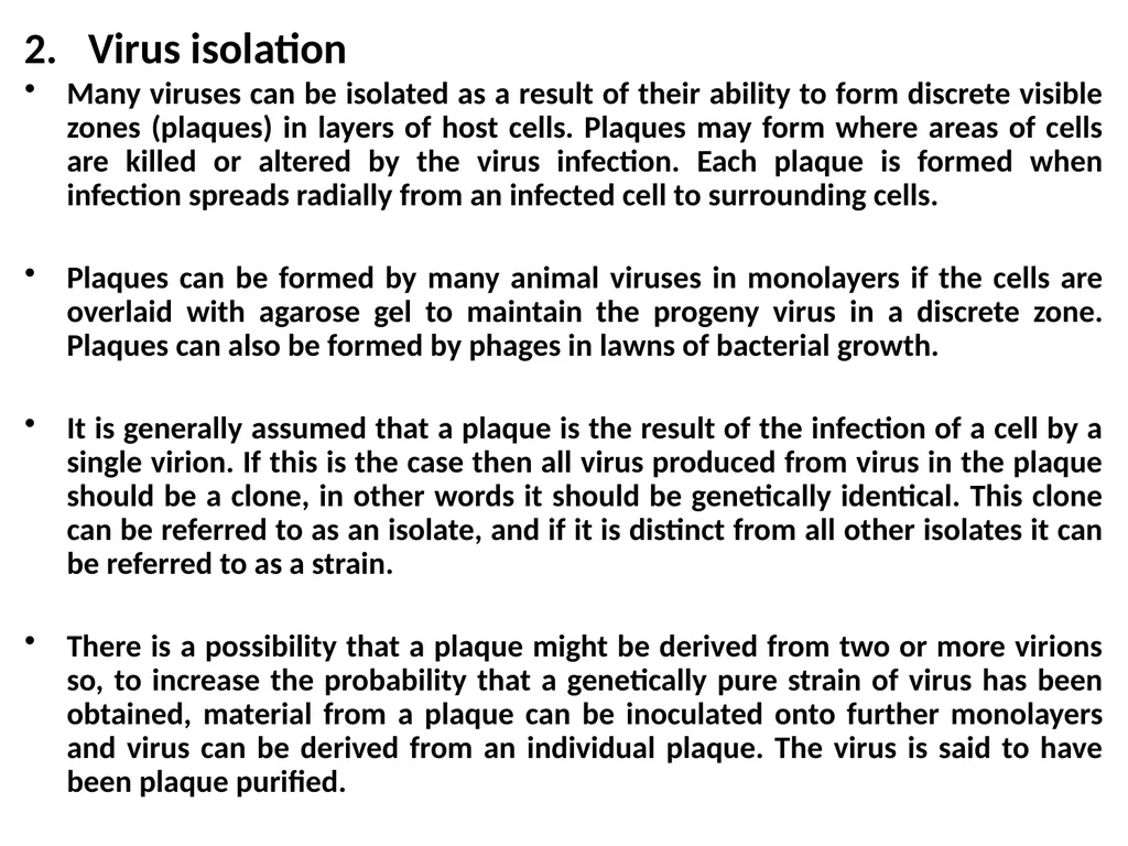 Lecture Three Methods in virology Methods used in - slide 3 of 15