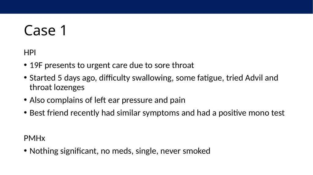 Clinical Virology Case Studies Derrick Chen, MD - slide 12 of 61