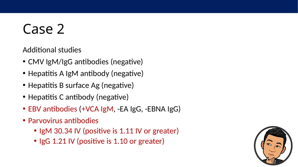Clinical Virology Case Studies Derrick Chen, MD - slide 29 of 61