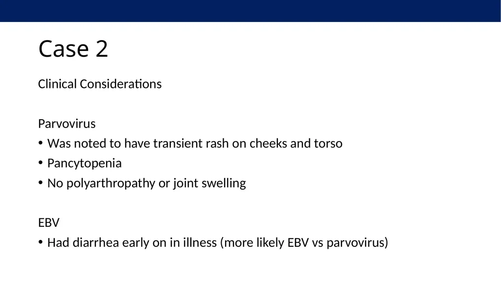Clinical Virology Case Studies Derrick Chen, MD - slide 30 of 61