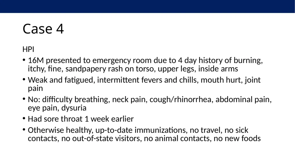 Clinical Virology Case Studies Derrick Chen, MD - slide 44 of 61