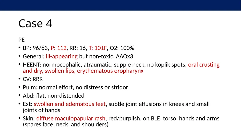 Clinical Virology Case Studies Derrick Chen, MD - slide 45 of 61