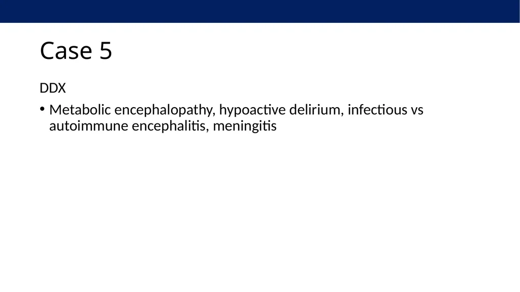 Clinical Virology Case Studies Derrick Chen, MD - slide 54 of 61