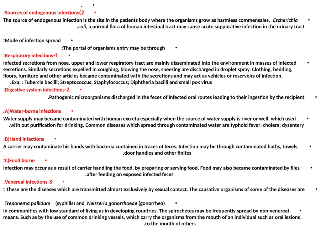 Medical bacteriology Definitions: Infection: The - slide 3 of 6