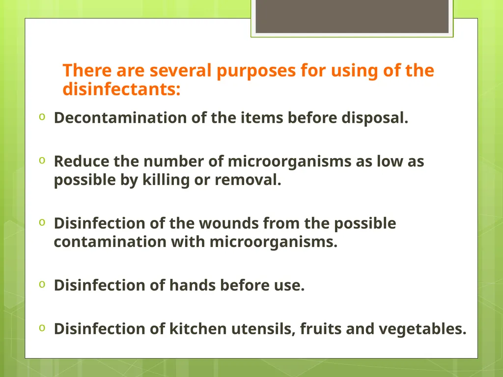 Bacteriology Dr. Oruba Sterilization And - slide 26 of 29