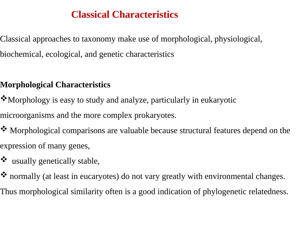 Bacterial Taxonomy Dr. Namita Ashish Singh - slide 7 of 41