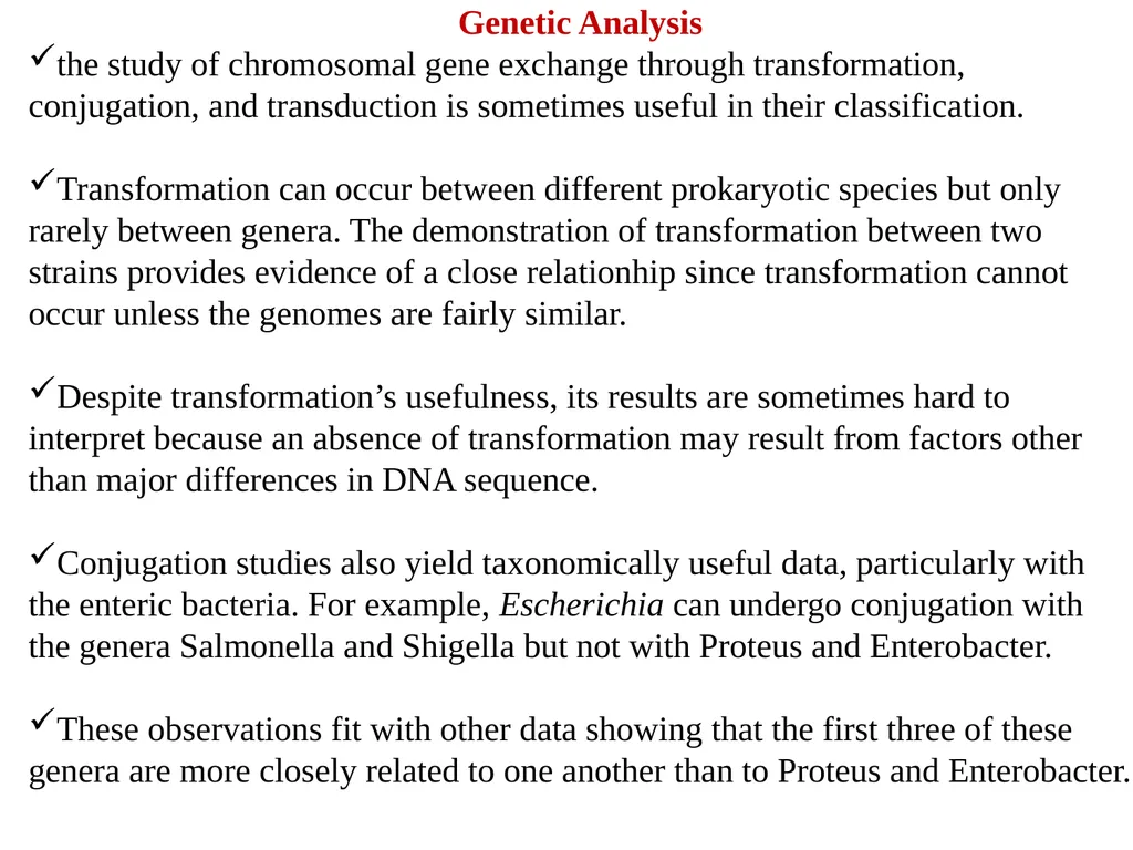 Bacterial Taxonomy Dr. Namita Ashish Singh - slide 15 of 41