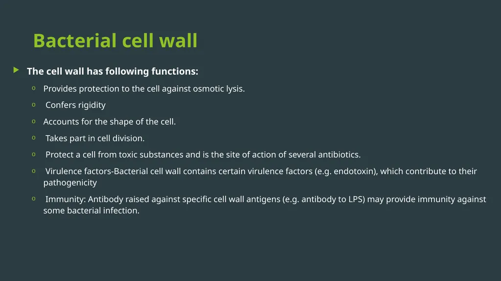 General Bacteriology MORPHOLOGY Gram positive - slide 6 of 38