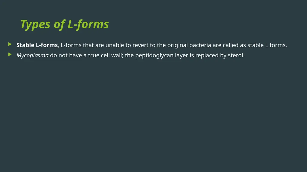 General Bacteriology MORPHOLOGY Gram positive - slide 37 of 38