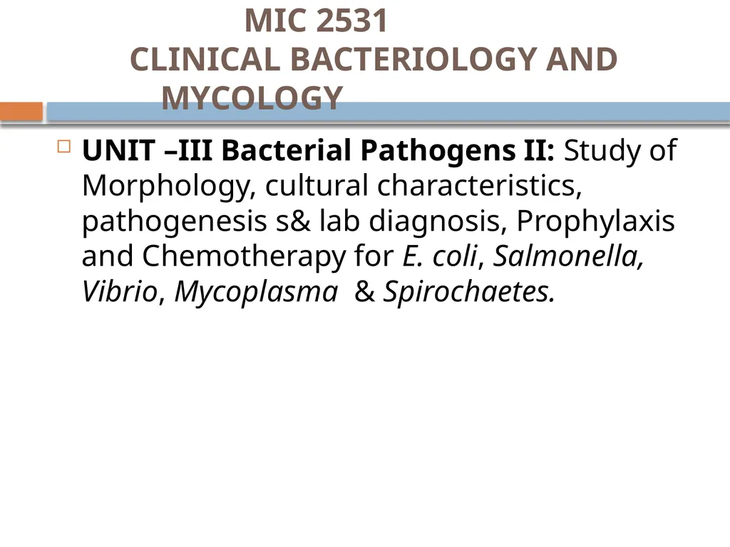 Clinical Microbiology- An Introduction Dr Deborah - slide 4 of 24