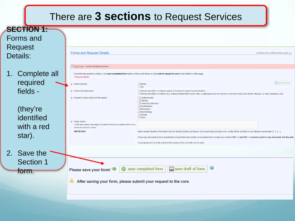 iLab Introduction Internal User Guide Rodent - slide 6 of 12