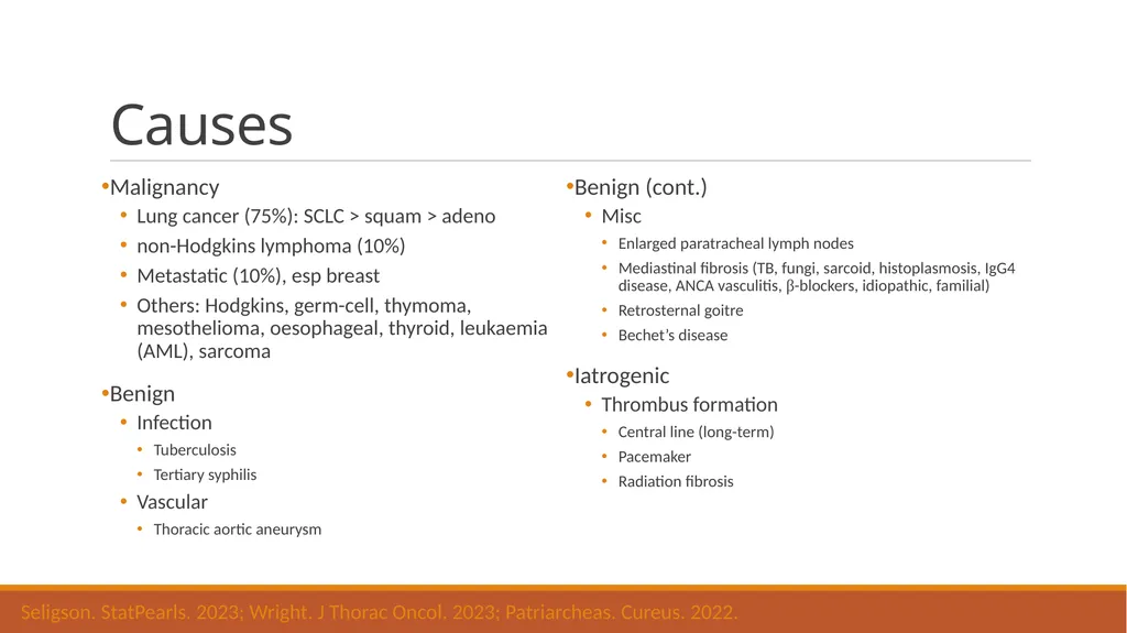 Superior Mediastinal Syndrome Saadiq Moolla 04 - slide 4 of 8