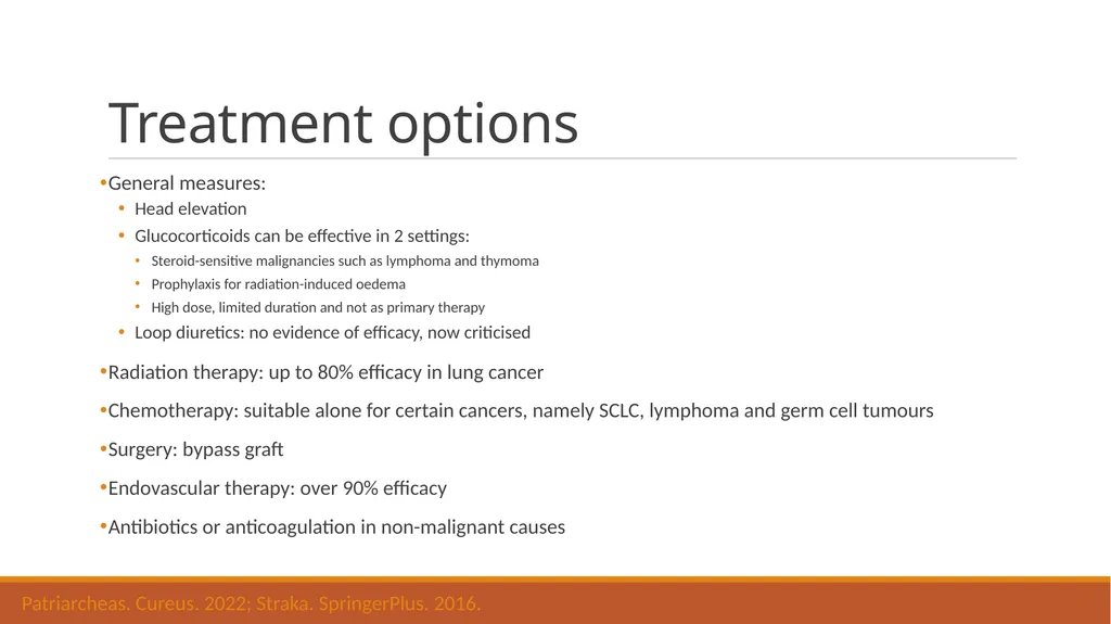 Superior Mediastinal Syndrome Saadiq Moolla 04 - slide 8 of 8