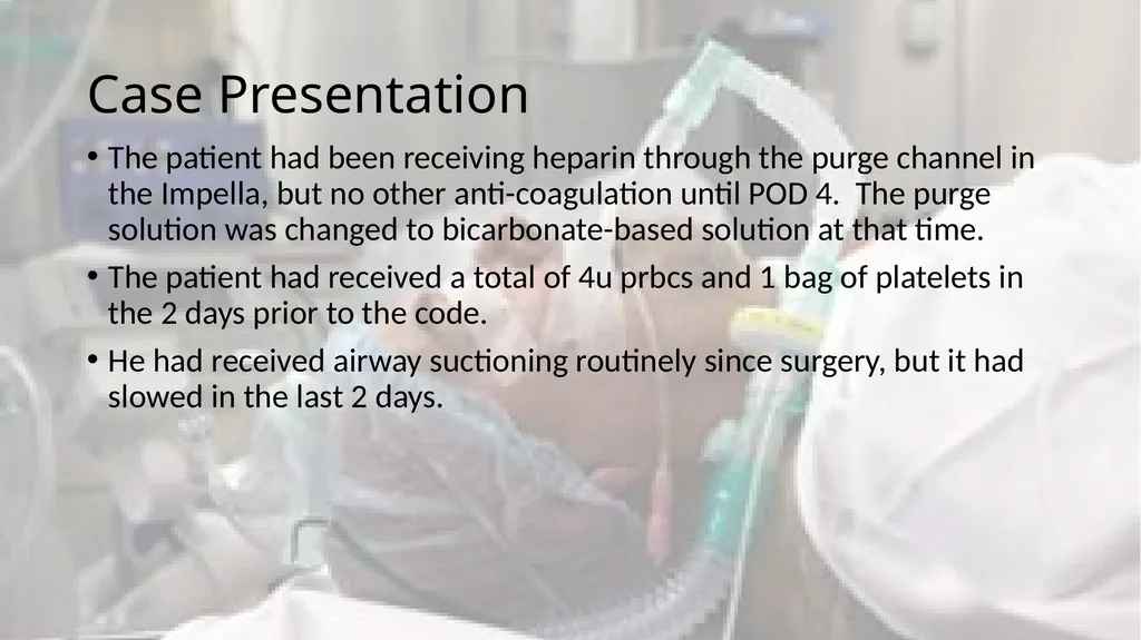 A Clot in the lung that will not come out - slide 4 of 13