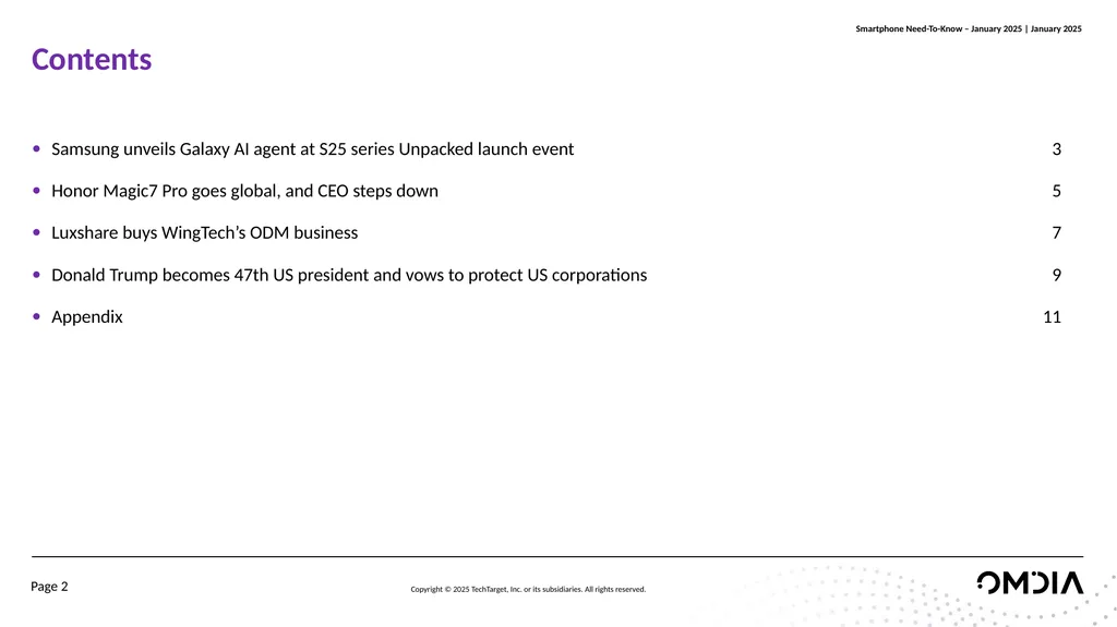 Jusy Hong Senior Research Manager, Components & - slide 2 of 13