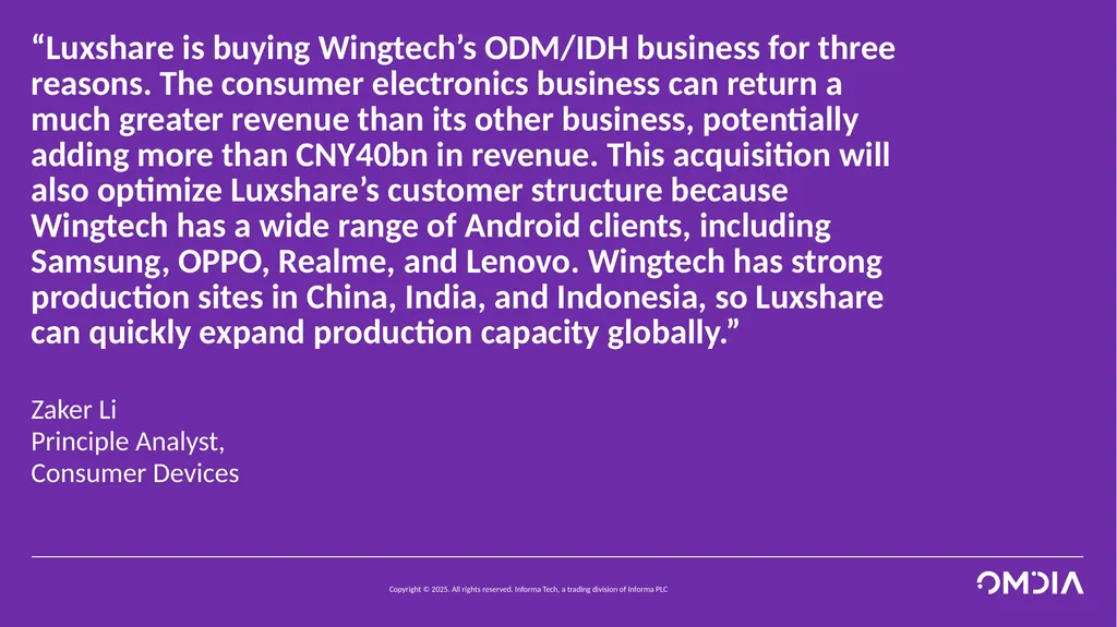 Jusy Hong Senior Research Manager, Components & - slide 8 of 13
