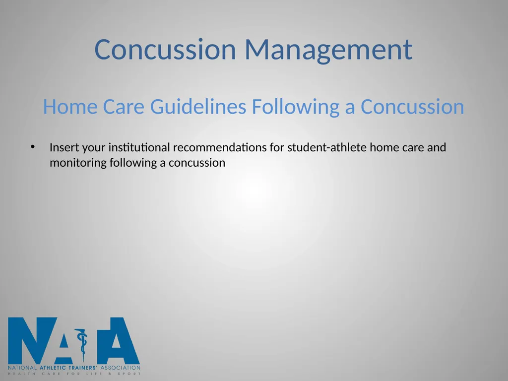 Concussions in Intercollegiate Athletics - slide 9 of 22