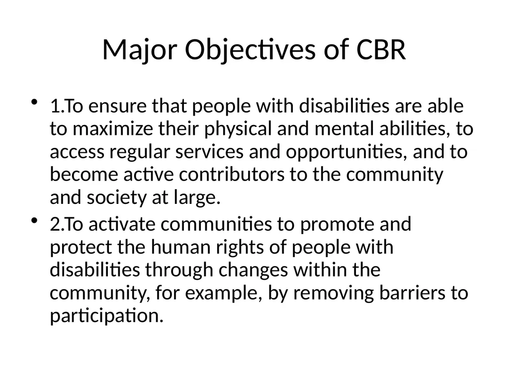 Rehabilitation Introduction The Concept of - slide 14 of 20