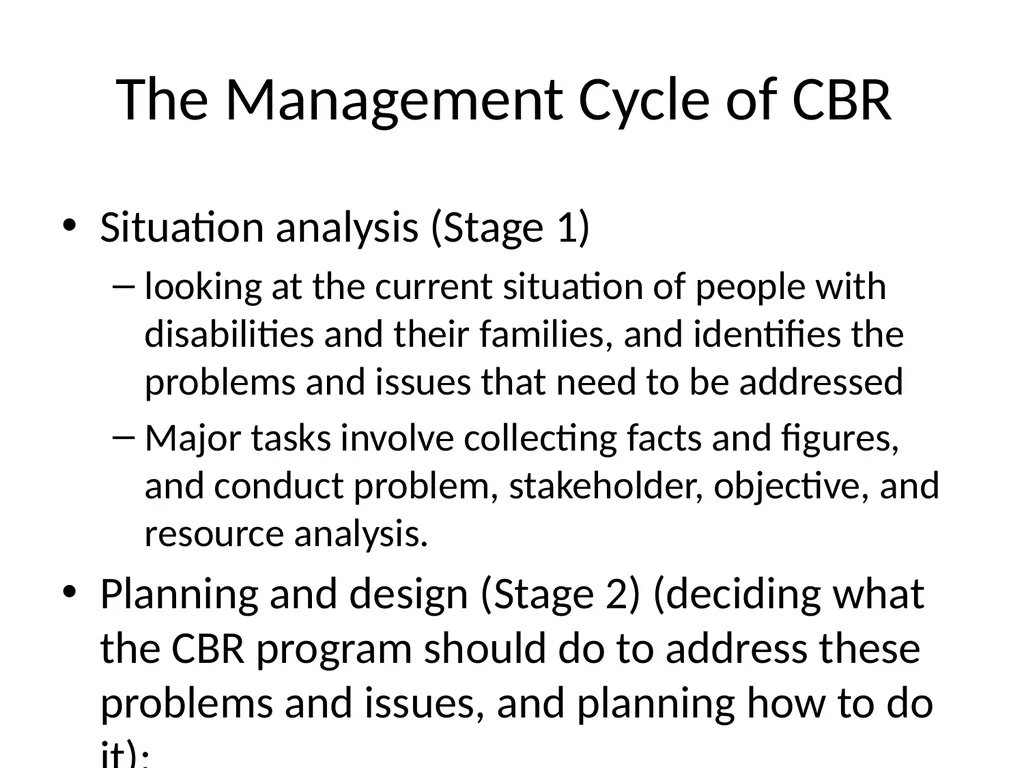 Rehabilitation Introduction The Concept of - slide 19 of 20