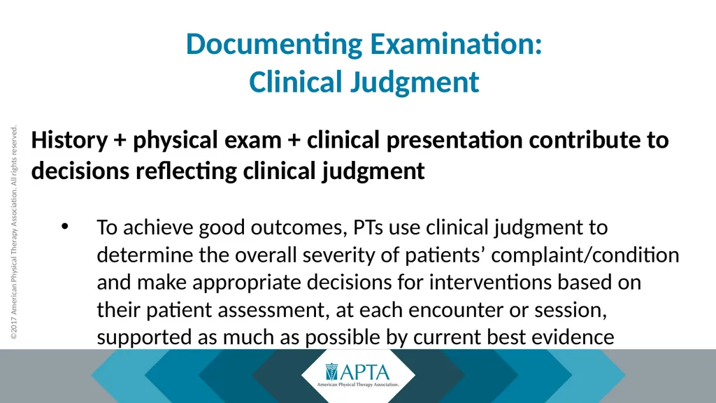2017 Physical Therapy Evaluation Codes - slide 33 of 52