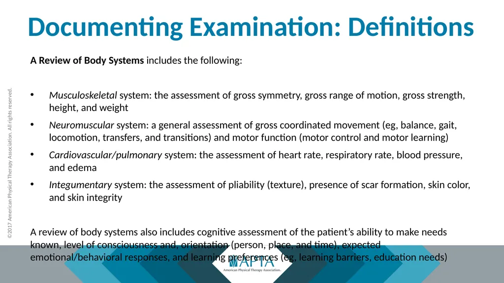 2017 Physical Therapy Evaluation Codes - slide 27 of 52