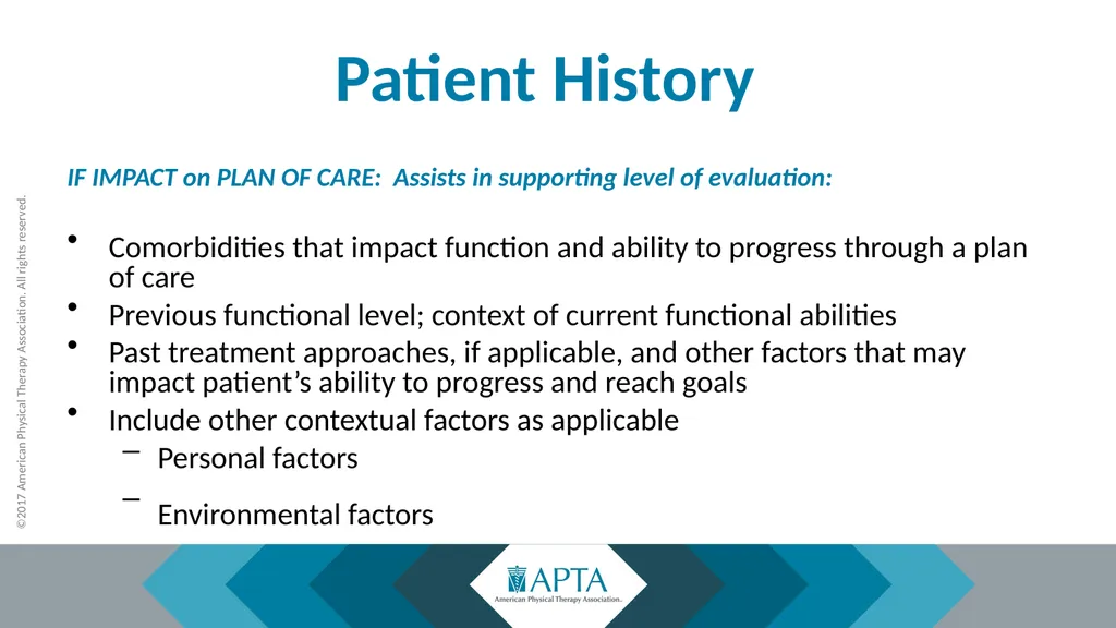 2017 Physical Therapy Evaluation Codes - slide 24 of 52