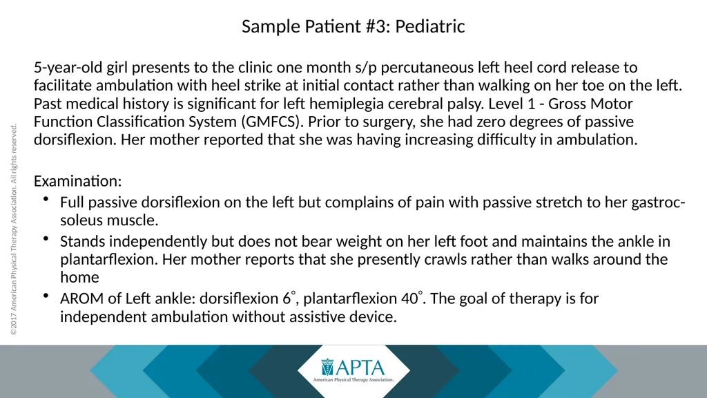 2017 Physical Therapy Evaluation Codes - slide 48 of 52