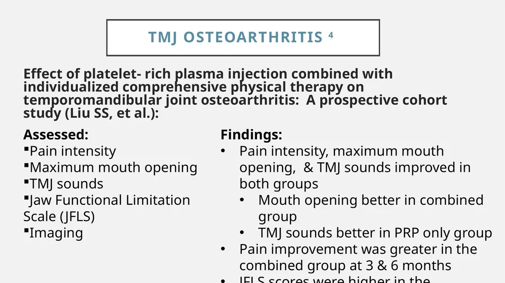 Physical Therapy Post-Platelet Rich Plasma - slide 5 of 15