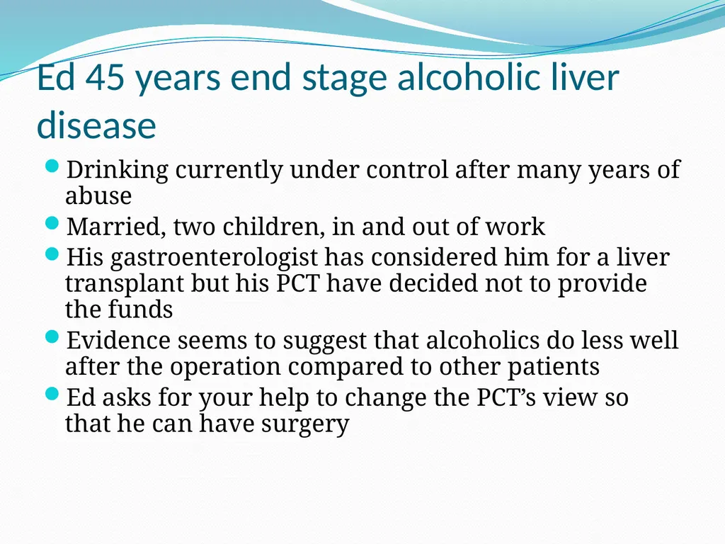 Ethical Dilemmas in General Practice Case - slide 15 of 19