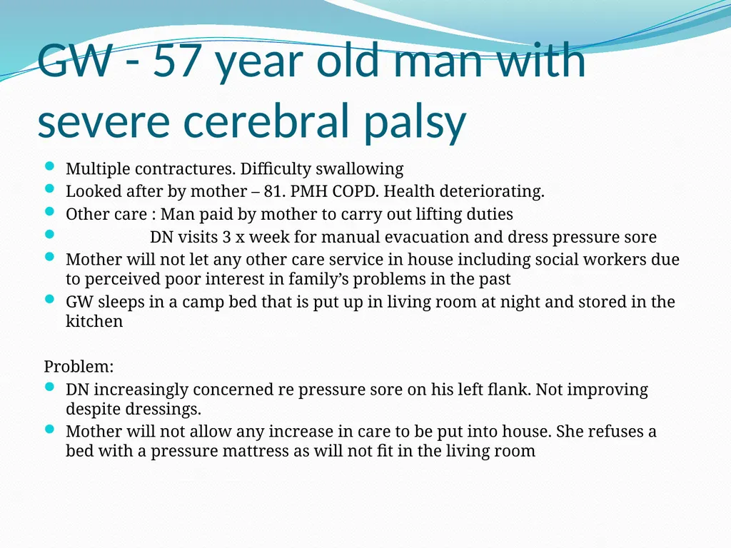 Ethical Dilemmas in General Practice Case - slide 13 of 19