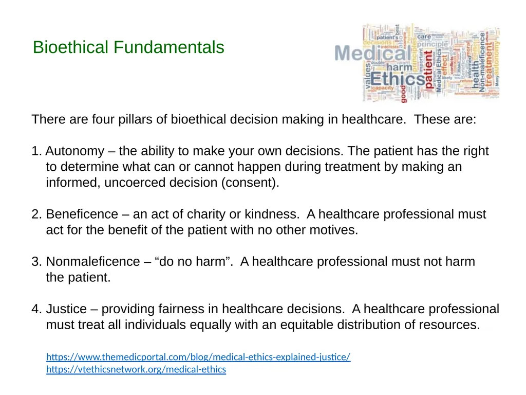 Bioethics in Anatomy Education Resources: Basic - slide 2 of 4