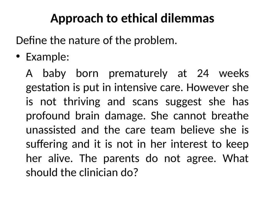 APPLIED MEDICAL ETHICS Dr. Deepthi Edussuriya - slide 6 of 37