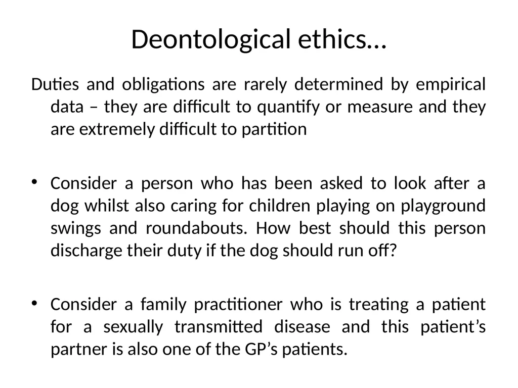 APPLIED MEDICAL ETHICS Dr. Deepthi Edussuriya - slide 13 of 37