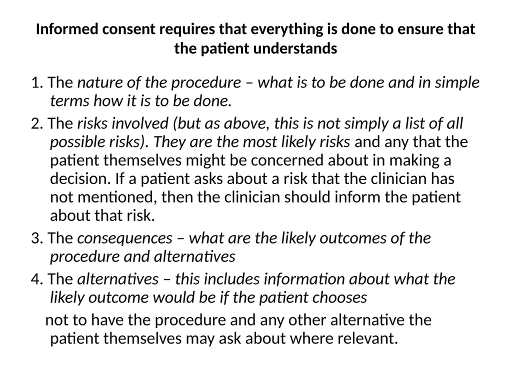 APPLIED MEDICAL ETHICS Dr. Deepthi Edussuriya - slide 29 of 37