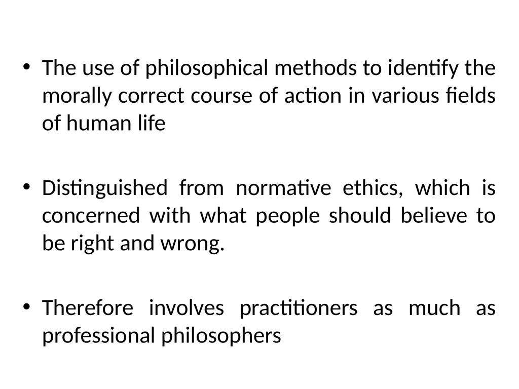 APPLIED MEDICAL ETHICS Dr. Deepthi Edussuriya - slide 3 of 37