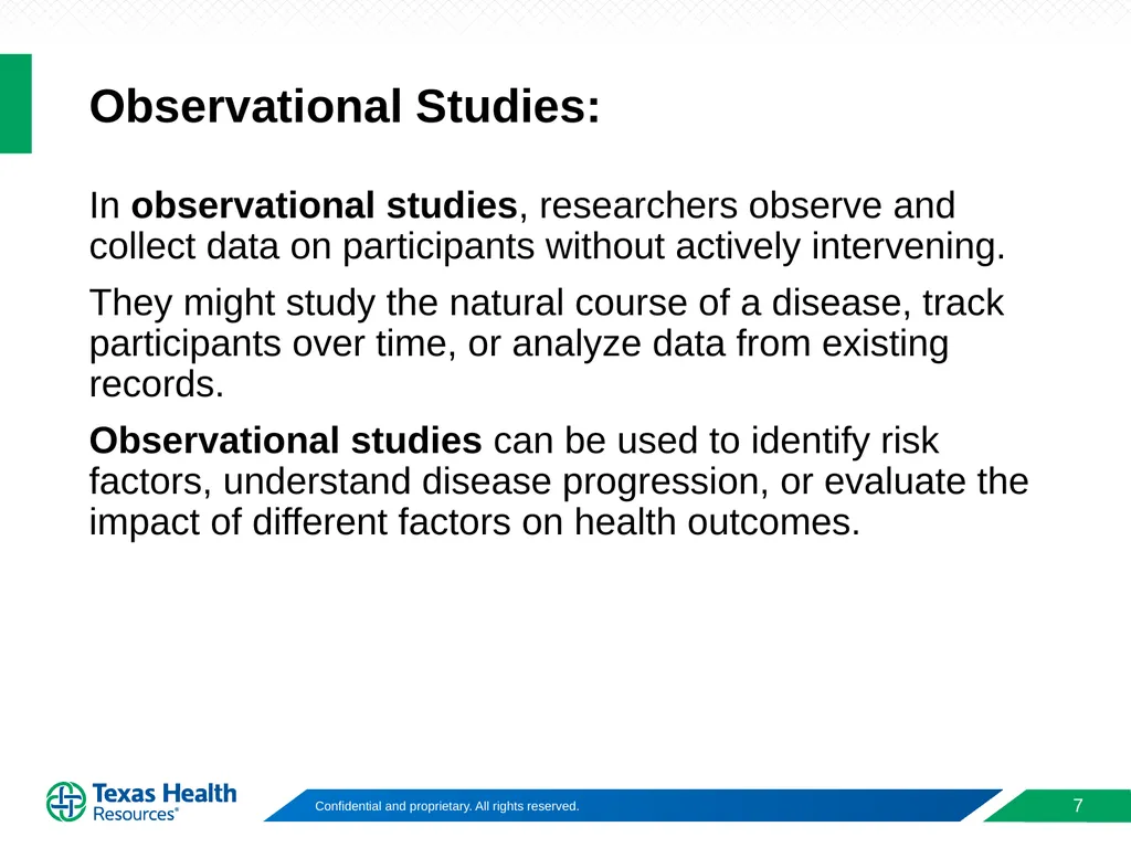 Clinical Trial Phases & Design of Clinical Trials - slide 7 of 17
