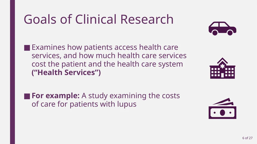 An Introduction to Clinical Trials Lupus - slide 6 of 27
