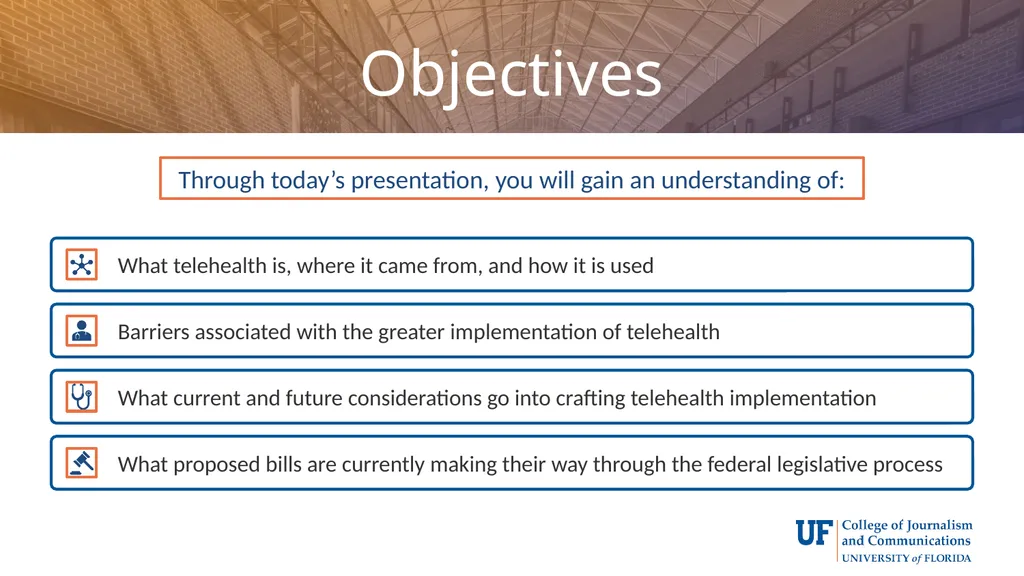 Telehealth: An Introduction Matthew R. Cretul – - slide 2 of 19