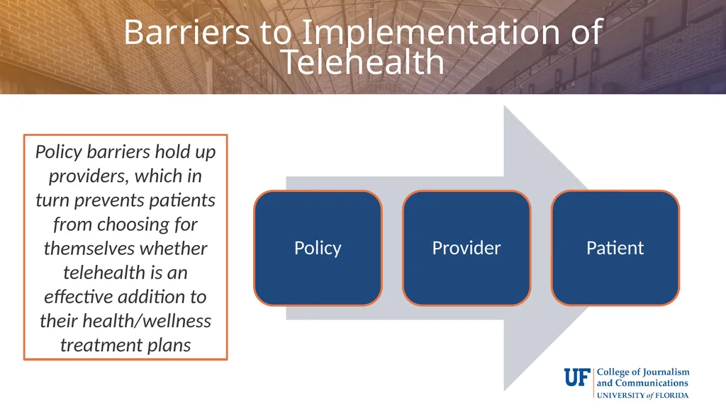 Telehealth: An Introduction Matthew R. Cretul – - slide 8 of 19
