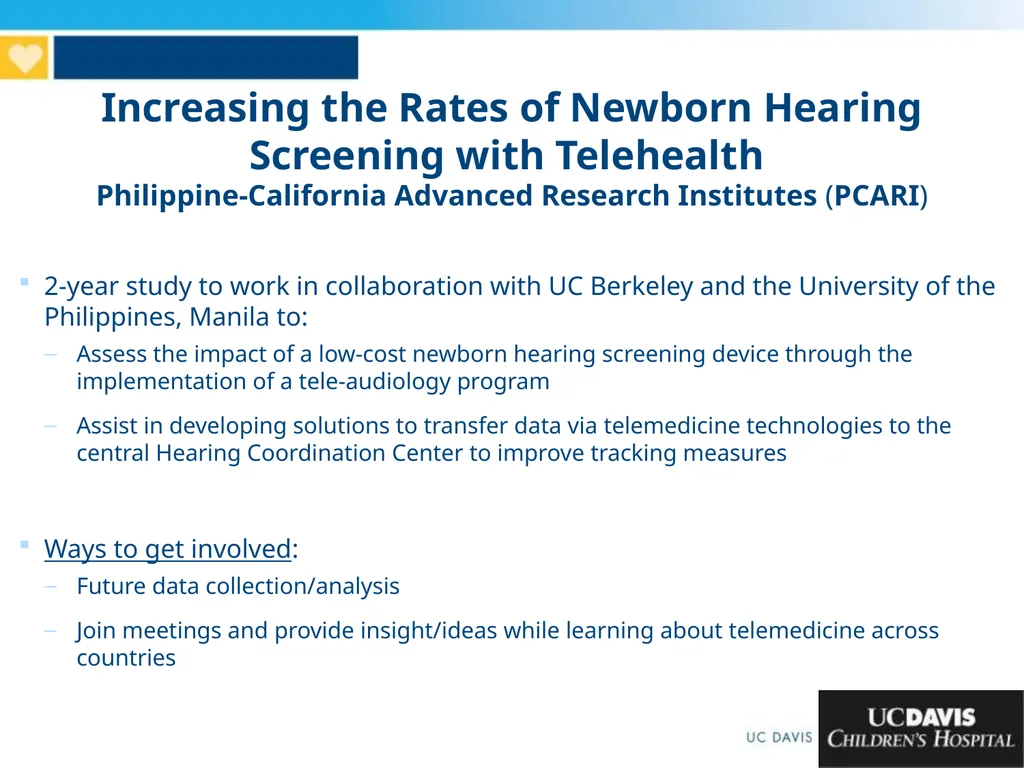 Tele-Emergency Research Project 2-year study - slide 3 of 3