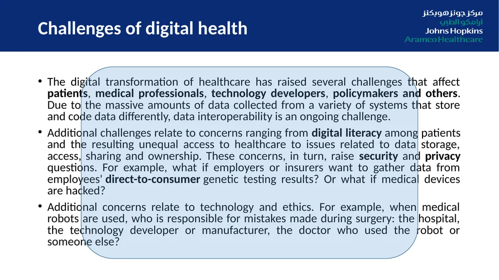 Digitization in Healthcare: From Data Quality to - slide 10 of 37