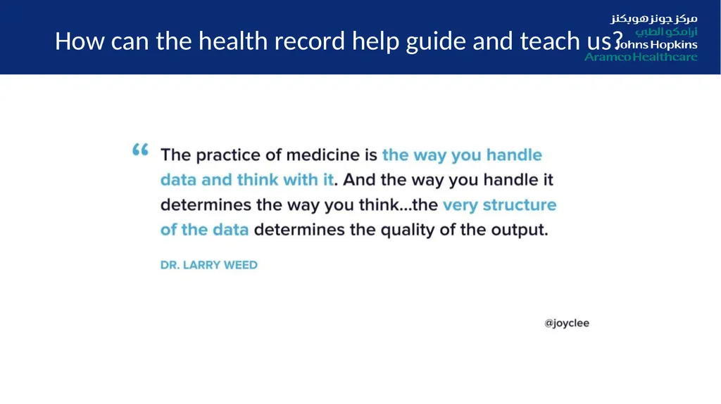 Digitization in Healthcare: From Data Quality to - slide 36 of 37