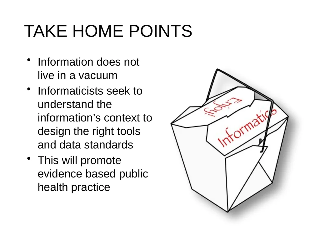 Informatics A brief overview Chia-Hua Yu - slide 42 of 42